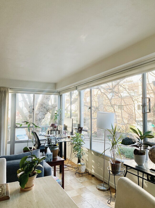 Previous tenants both worked remotely and each set up an office in the apartment - 1221 Minor Ave