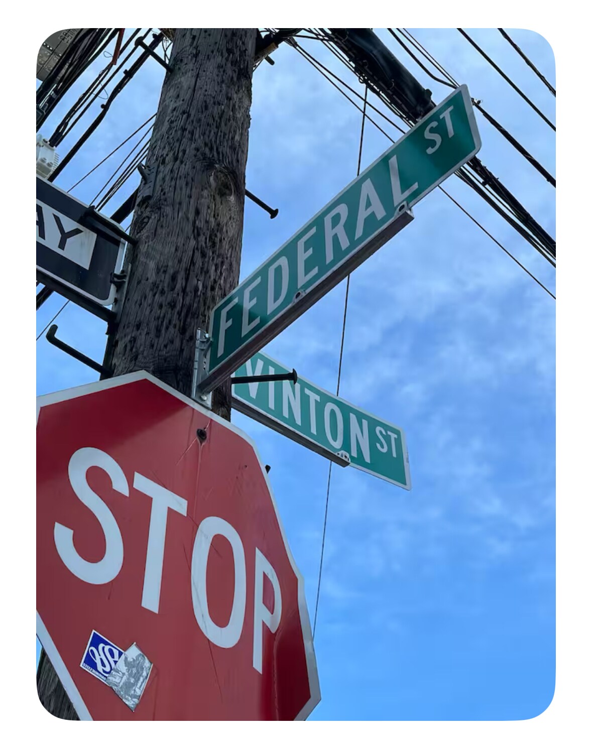 Cross street - 105 Vinton St