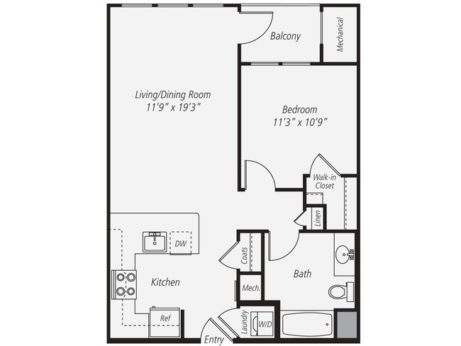 Floorplan - Avalon at Assembly Row