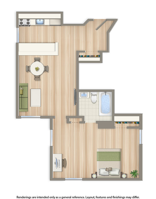 Floorplan - Dupont Apartments