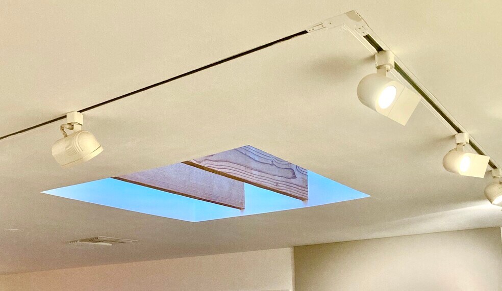 Architectural Accent Skylight Joists & Track Lighting - 8616 Wonderland Ave
