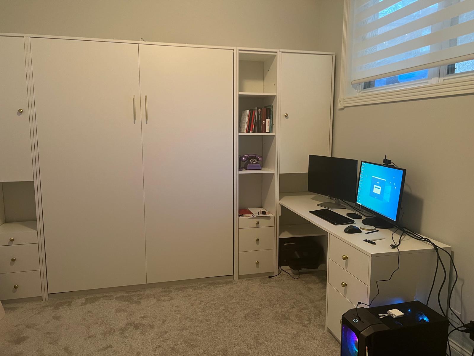 Guest bedroom/office - 835 W Bradley Pl