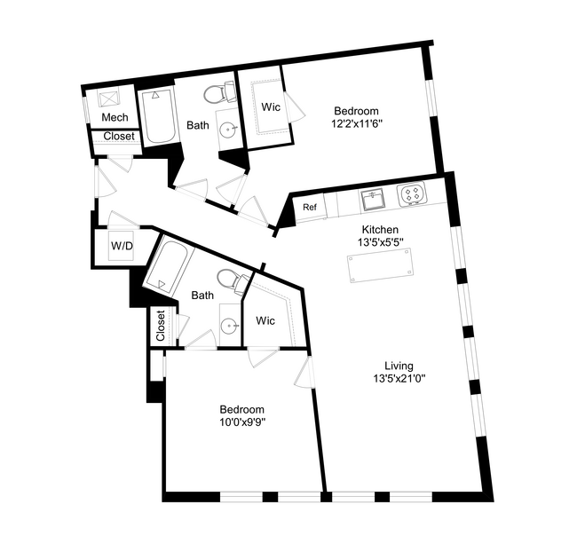 Floorplan - The Swift at Petworth Metro