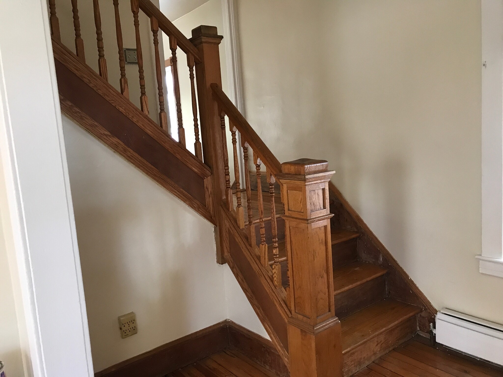 Staircase to second floor - 23 south 6th avenue