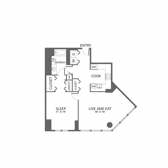 Floorplan - Left Bank