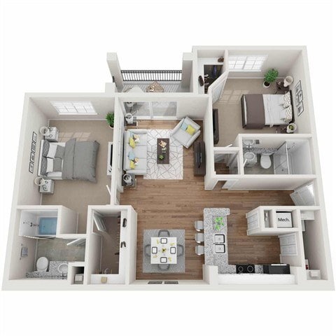 Floorplan - Grand Riviera Miramar