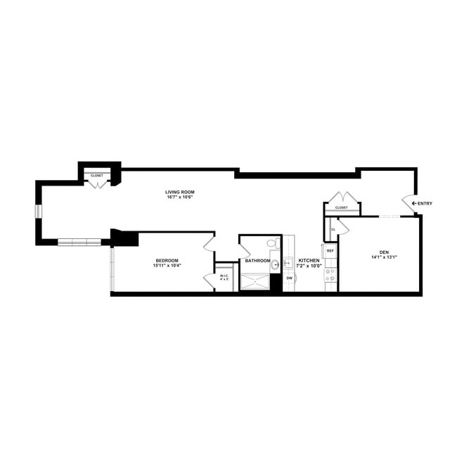 Floorplan - Residences at Mill 8 and 10 (A 55+ Senior Community)