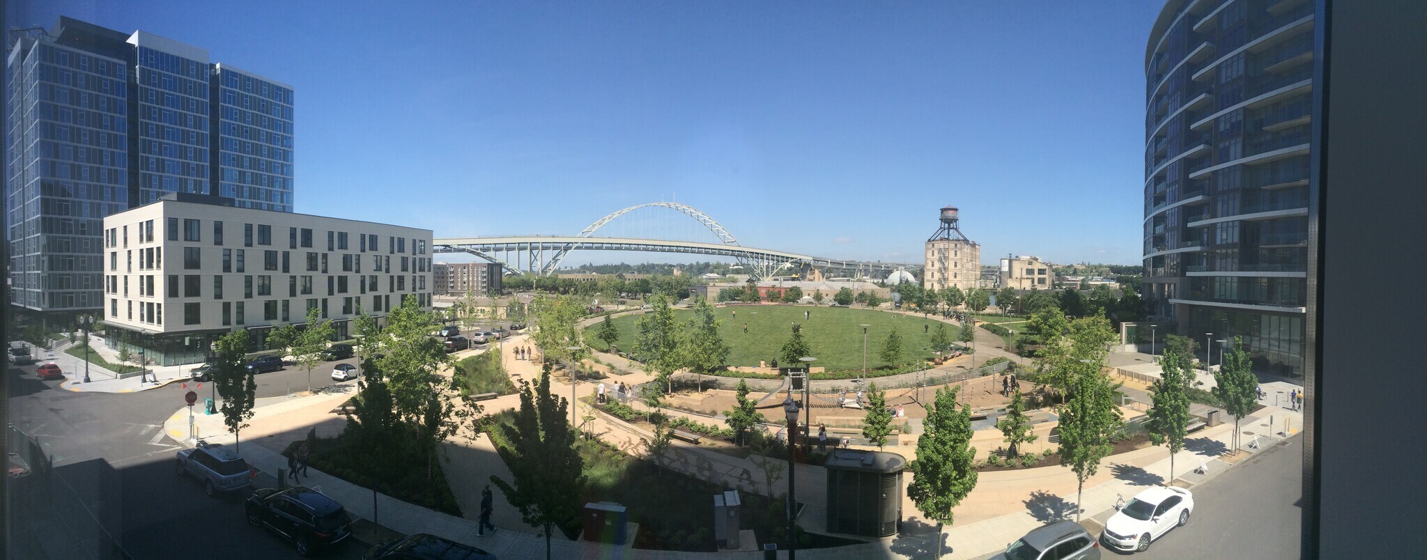 View over Fields Park and the Fremont Bridge. - 1275 NW 10th Ave