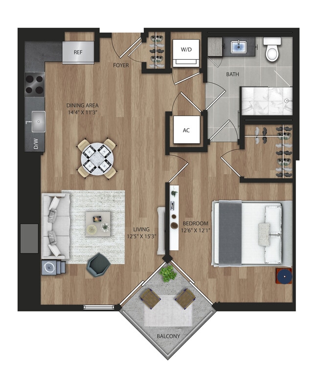 Floorplan - Bezel Miami Worldcenter