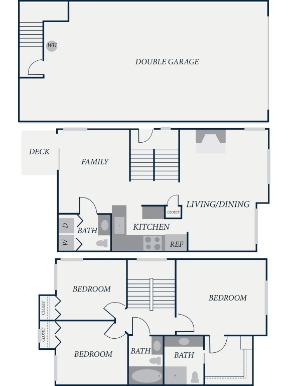 Floorplan - The Row Townhomes