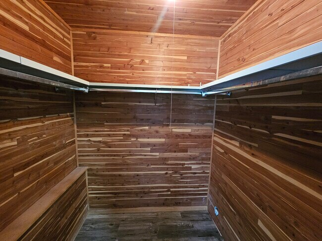 Walk in closet in first floor bedroom - 3589 Delmar Dr
