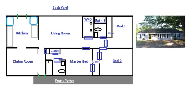 Layout - 7810 W Navy Cir