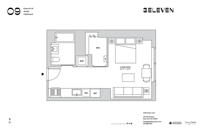 Floorplan - 3Eleven
