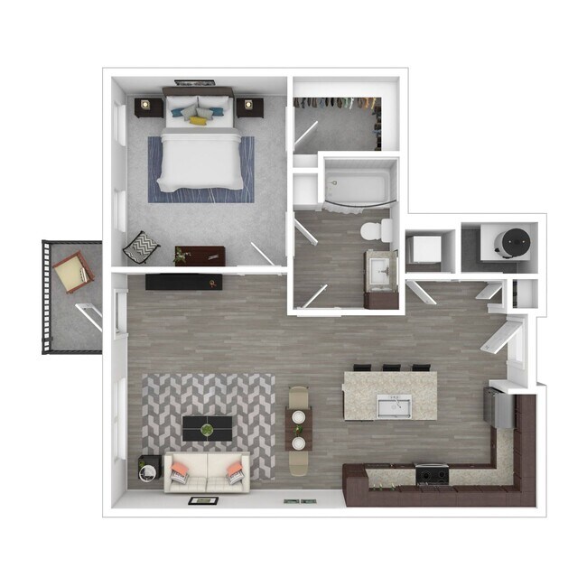 Floorplan - FIFTEEN51 Apartments of Lexington