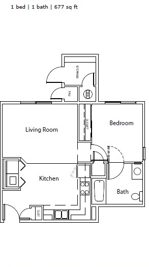 1br 1ba - Orchard Village