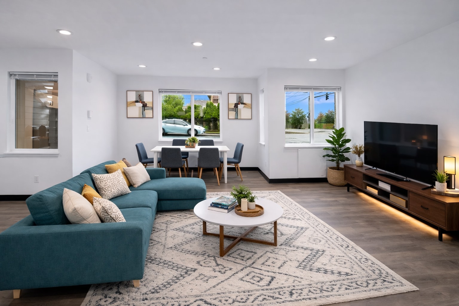 Furnished Living Room (Furnishings May Vary) - 5004 7th Ave NE