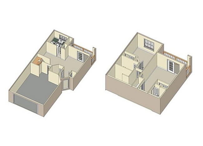 Floorplan - Rancho Vista Townhomes