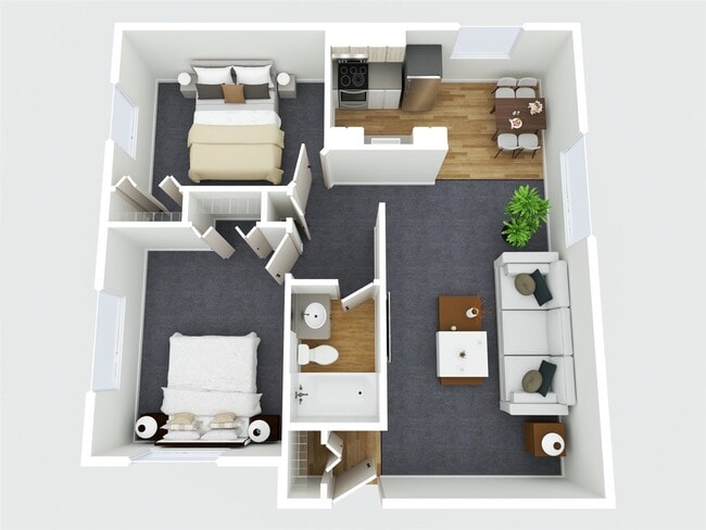 Floorplan - The Roosevelt Apartments