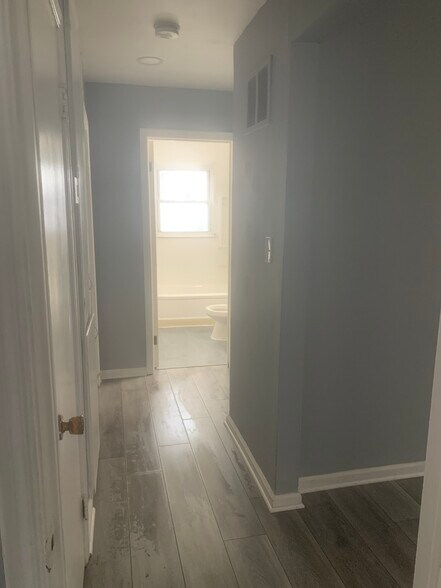 Hallways with two closets - 11055 Chapp Ave