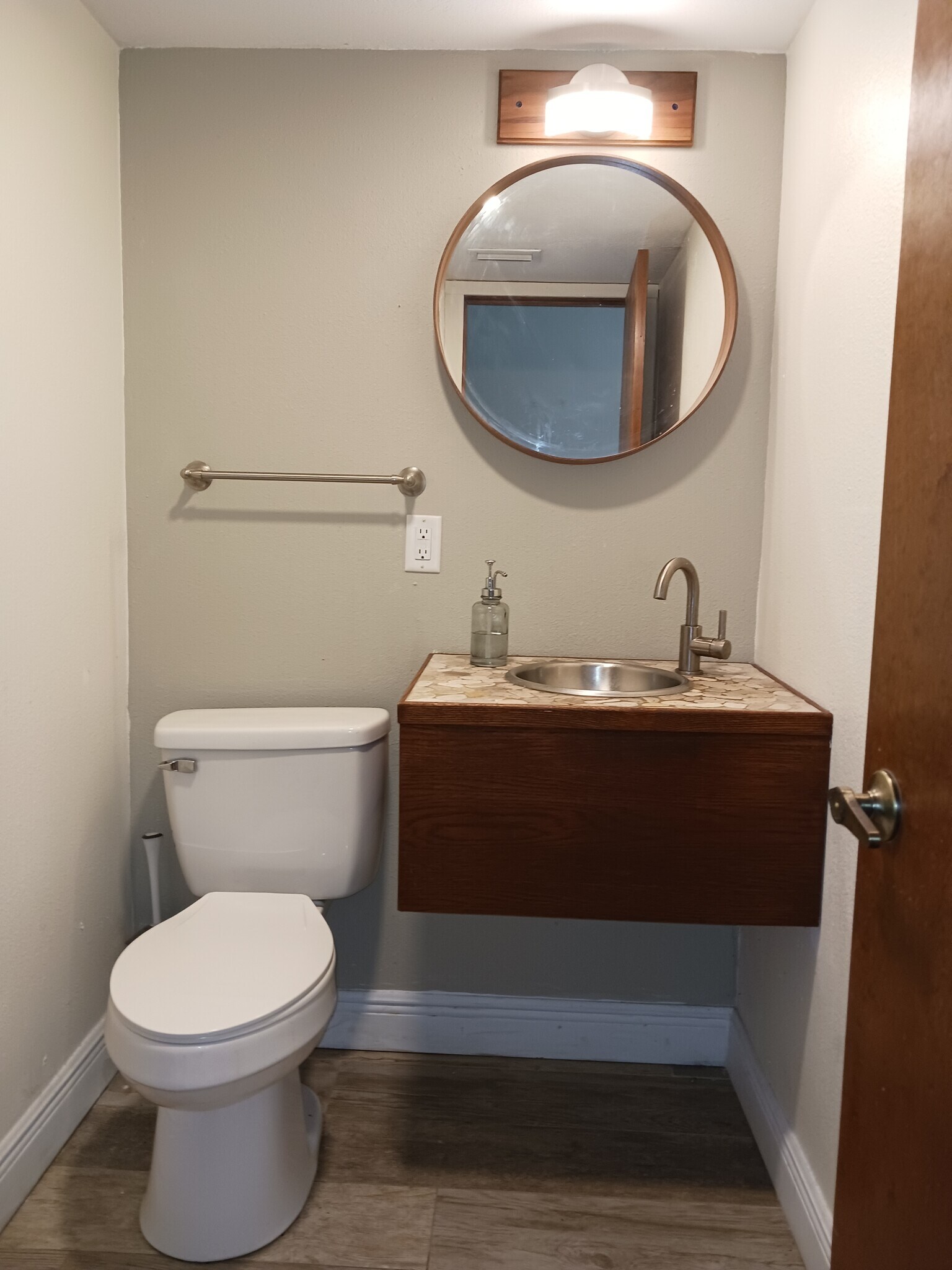 Powder room off the kitchen - 441 N Harbor City Blvd