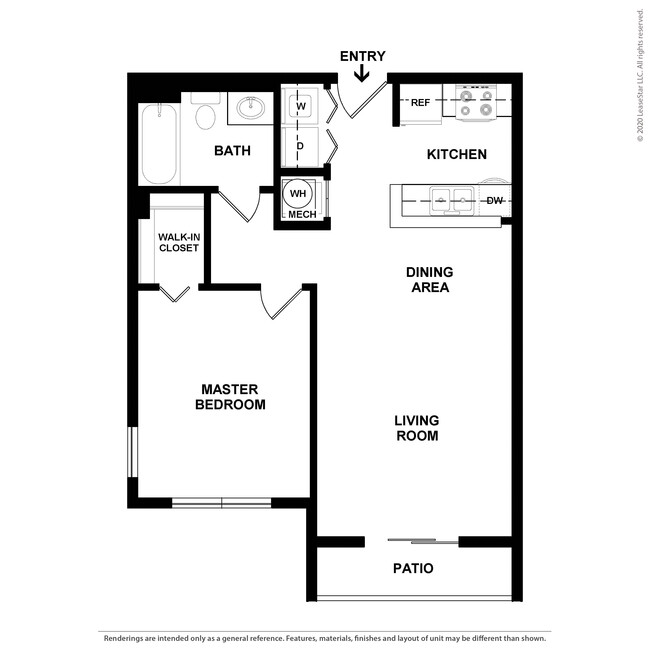 Floorplan - Marina Bay Apartments