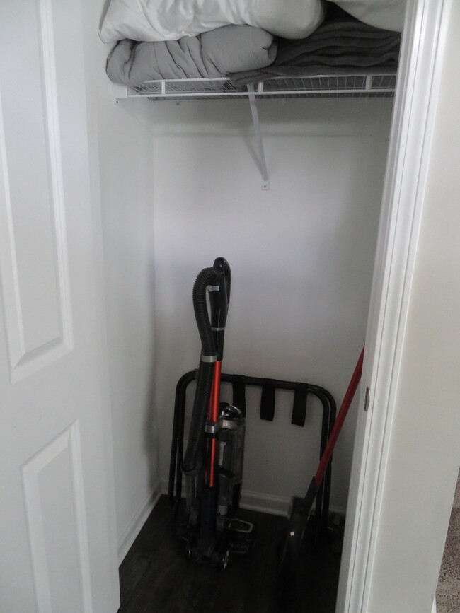 first floor closet with vacuum - 2112 Middle Tennessee Blvd