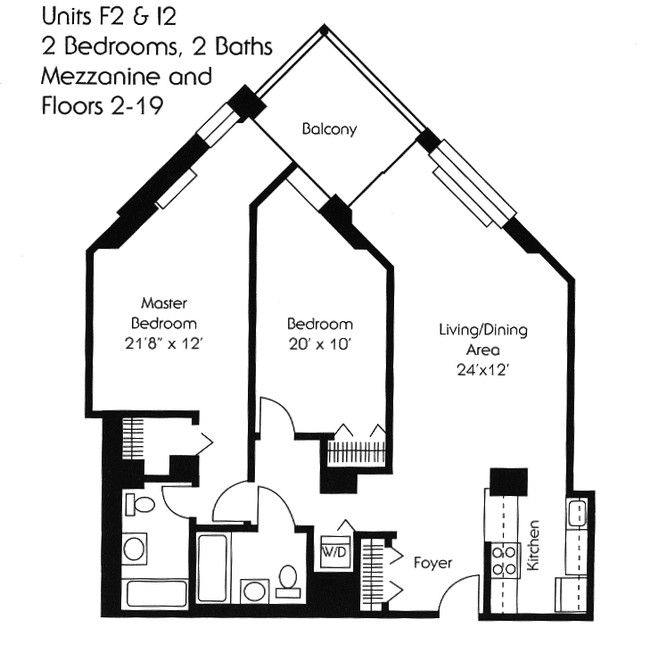 Floorplan - Portside Towers