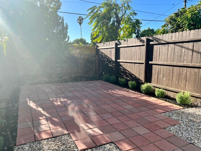 Private Yard - 7649 Genesta Ave