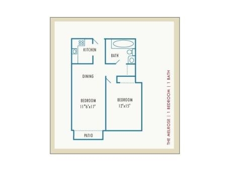 1BR/1BA - PRINCETON PLACE APARTMENTS