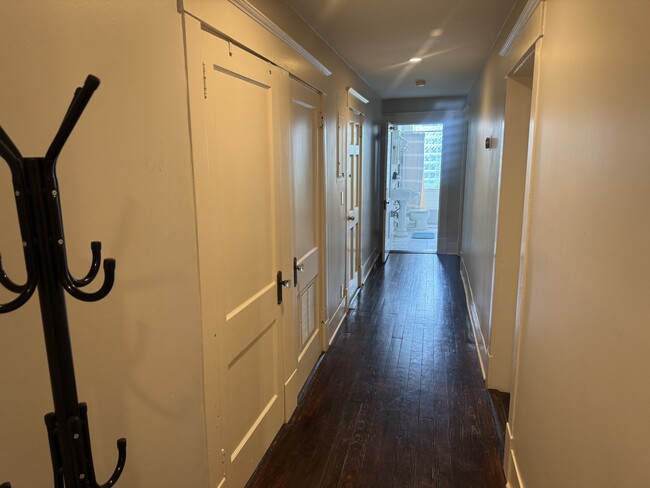 Hallway to the two bedrooms and bathroom. - 339 Whitaker St