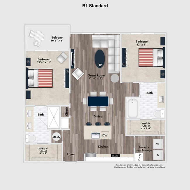 Floorplan - The Pearl at Marina Shores