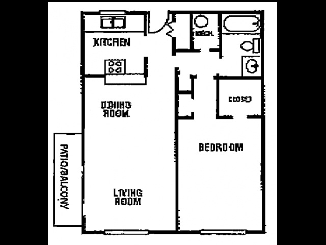 1BR/1BA - Normandy Apartments