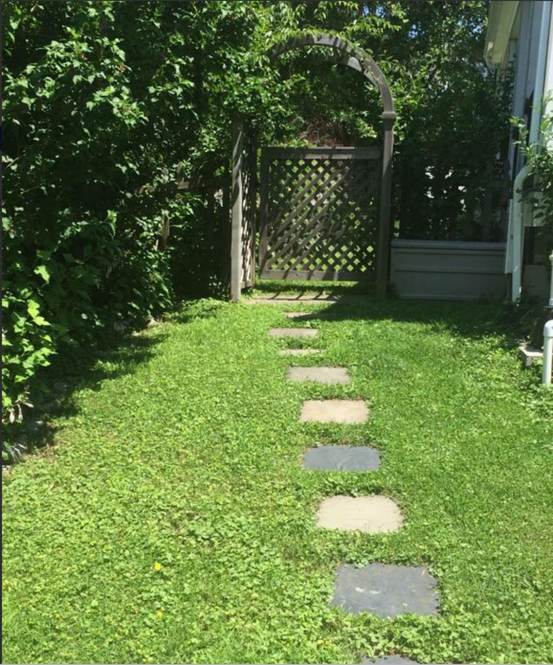 path to backyard - 7 Evelyn Dr