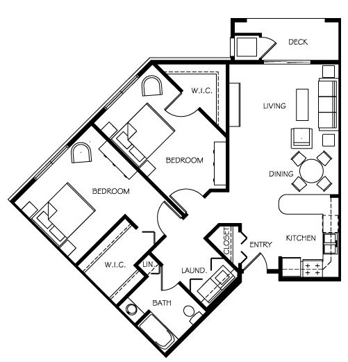 Floorplan - Powers Ridge Condominiums