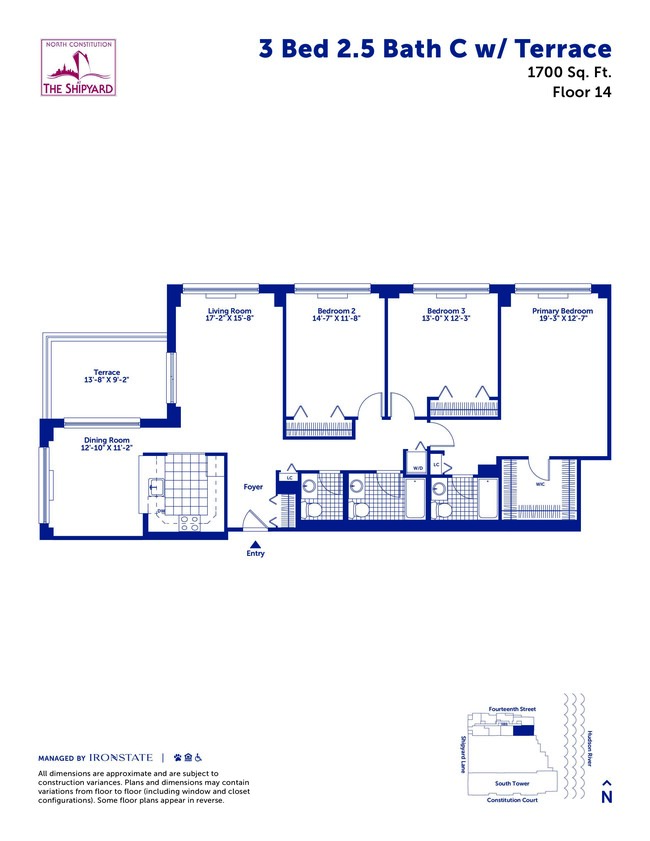 Floorplan - The North Constitution