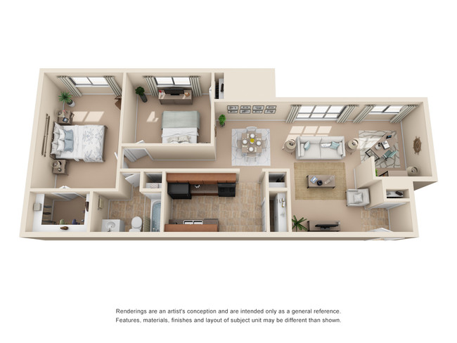 Floorplan - Wellington at Western Branch Apartments