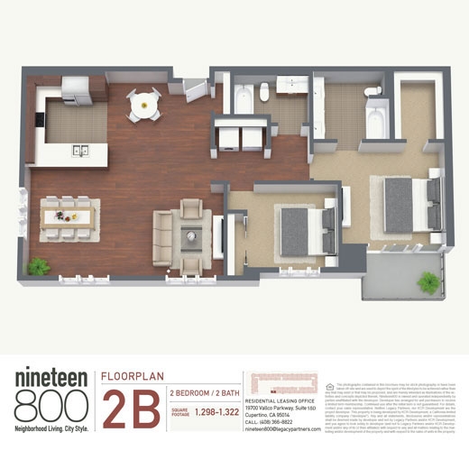 2B - Nineteen800 Apartments