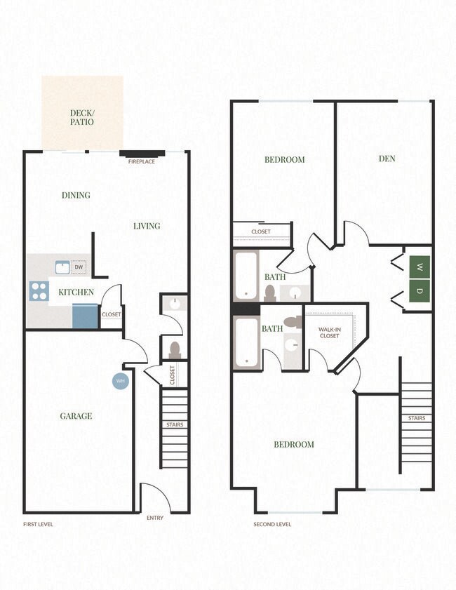 Floorplan - Borgata Apartments & Townhomes