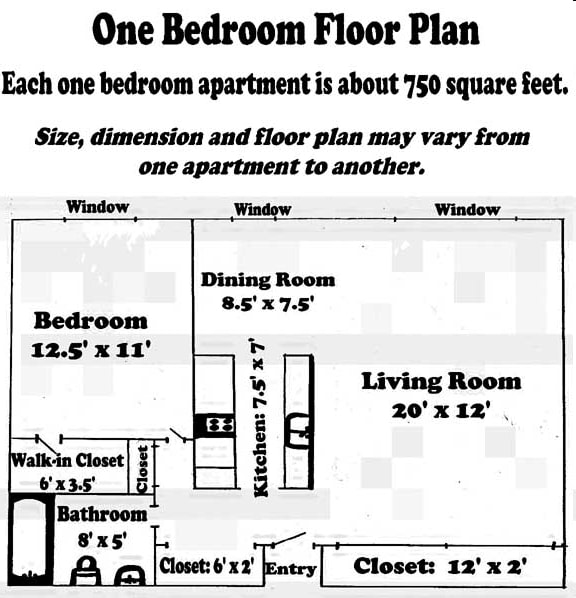 1BR/1BA - Westminster Park Plaza