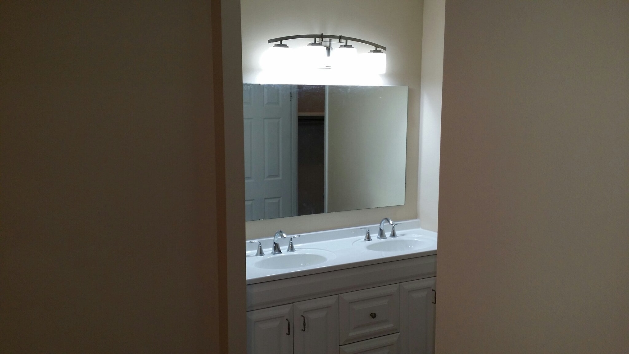 master bathe vanity - upper level - 361 Fox Village Ct