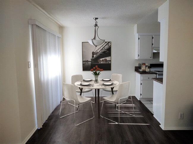 dining room staged - UNIQUE 6 UNIT BLDG.