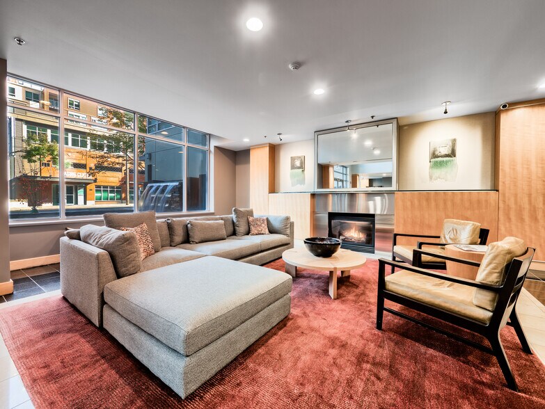 Comfortable communal spaces designed for high-end urban living and community connection - 2929 1st Ave