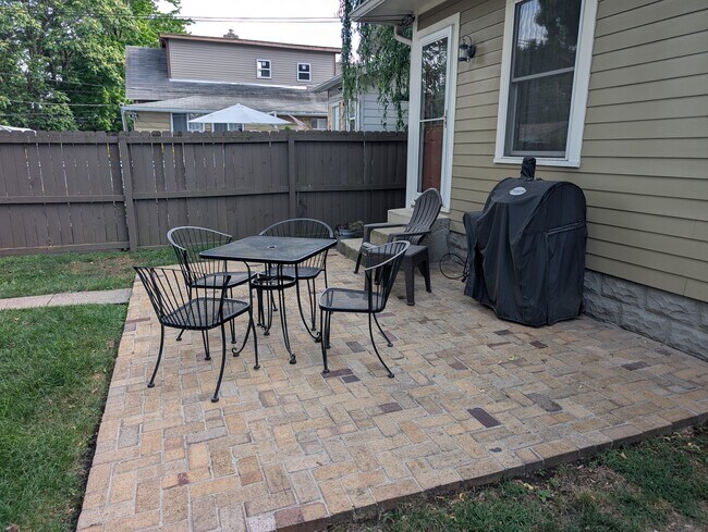 Patio furniture and grill included - 5105 E North St