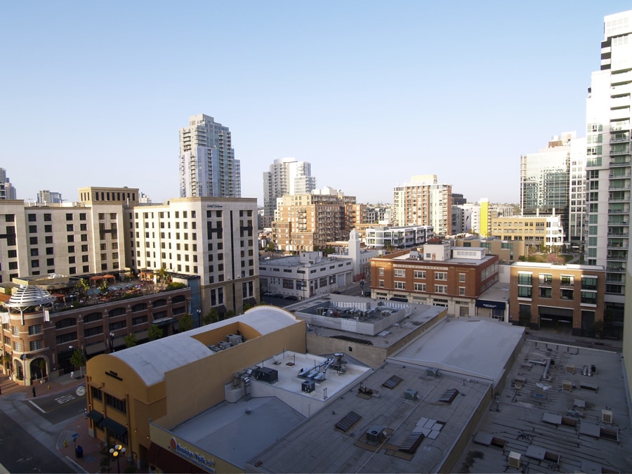View from Balcony & Living Room Window - 530 K St