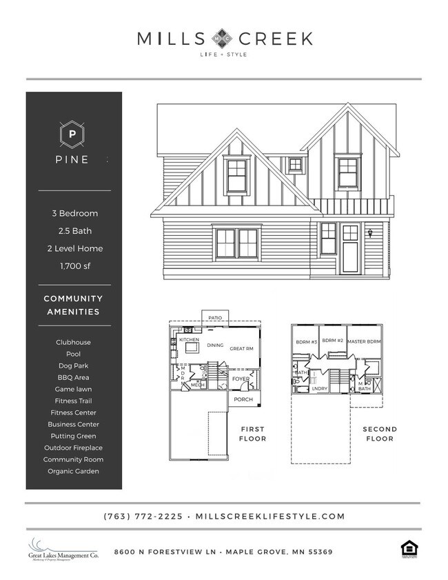 Floorplan - Mills Creek DEACTIVATED