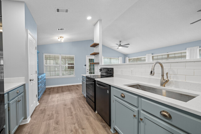 Kitchen View into Dining Area - 112 Covey Run Pl