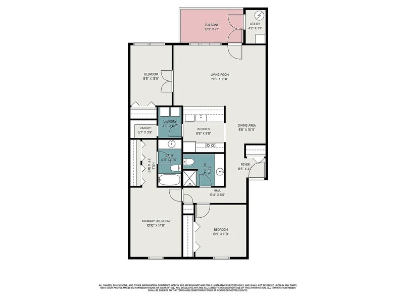 Floorplan - 1417 Heatherwood Ln