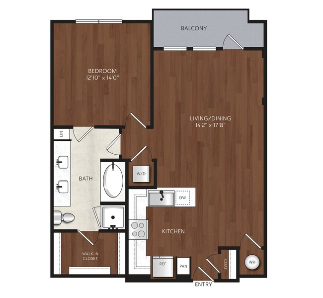 Floorplan - The Park at Katy Trail
