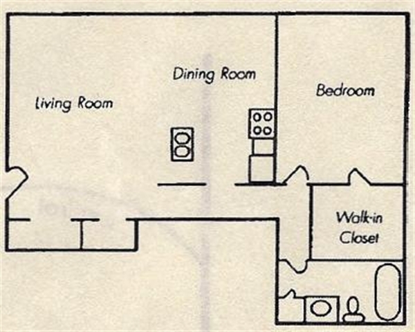 1BR/1BA - Westgate Village Apartments