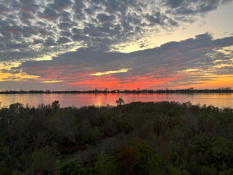 Sunset from Deck - 260 Hidden Bay Dr